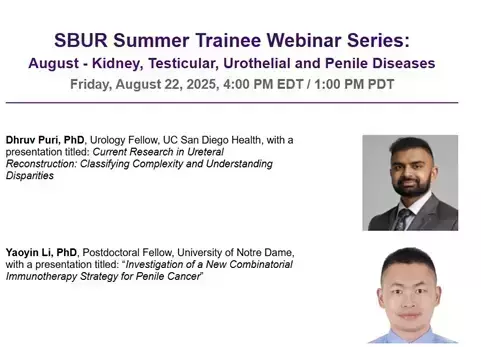 SBUR Summer Trainee Webinar Series