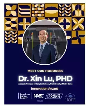 Xin Lu received Innovation Award